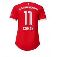 Bayern Munich Kingsley Coman #11 Fotballklær Hjemmedrakt Dame 2022-23 Kortermet
